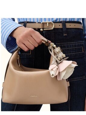 NWT Furla tonie Italian leather bag